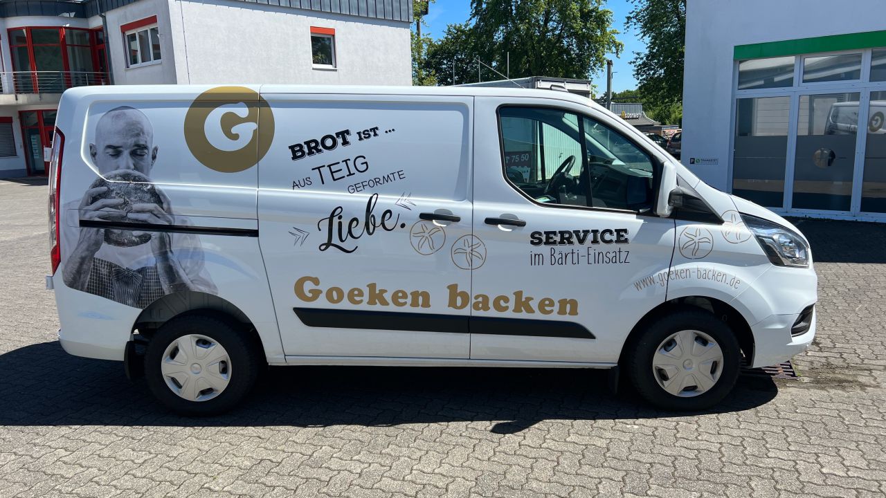 Bullibeschriftung mit Digitaldruck 